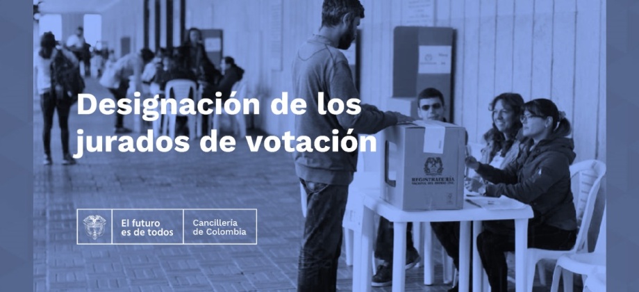 Designación de jurados de votación en El Salvador para las elecciones de Presidente y Vicepresidente de la República