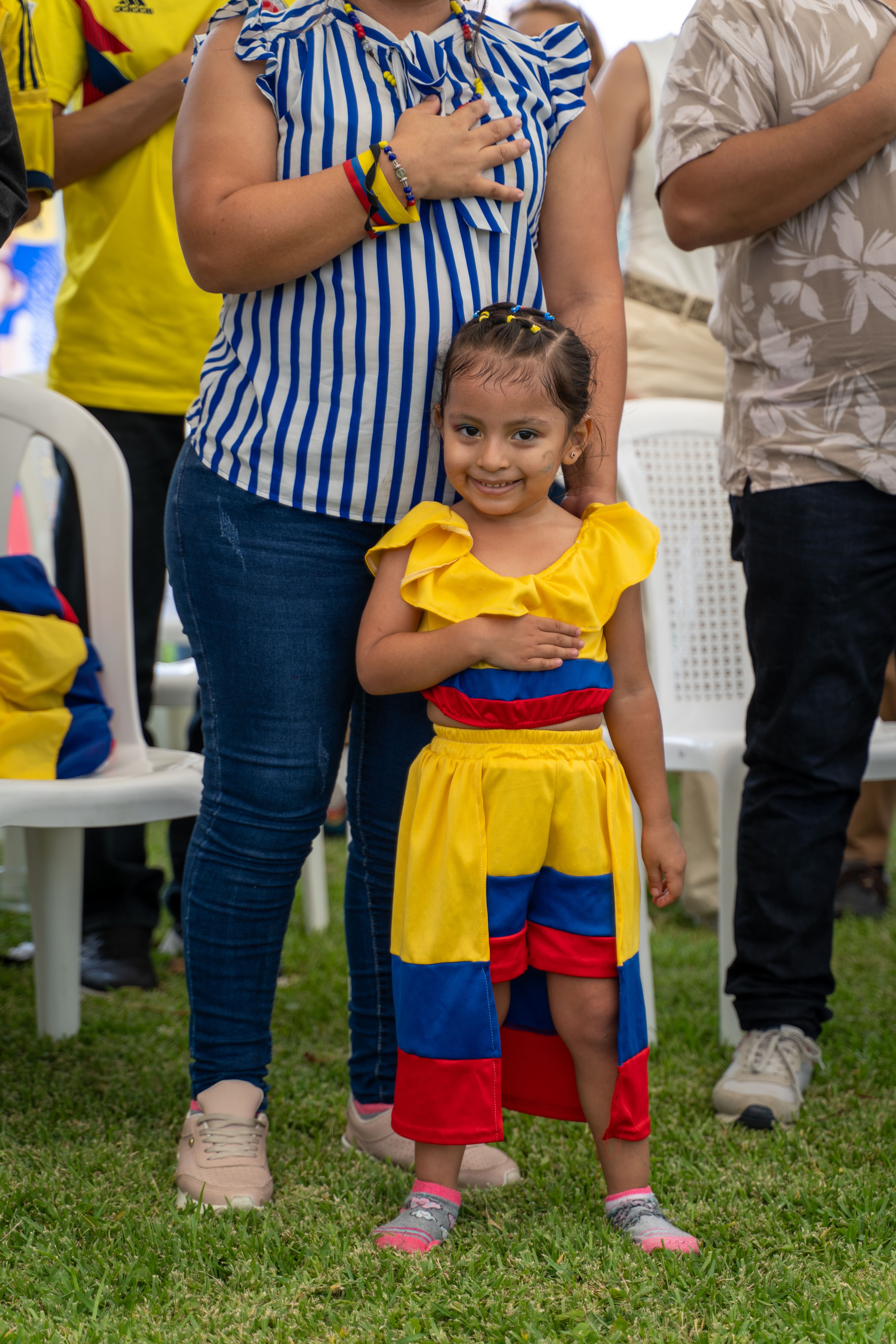 Así celebraron los colombianos en El Salvador la Independencia de Colombia