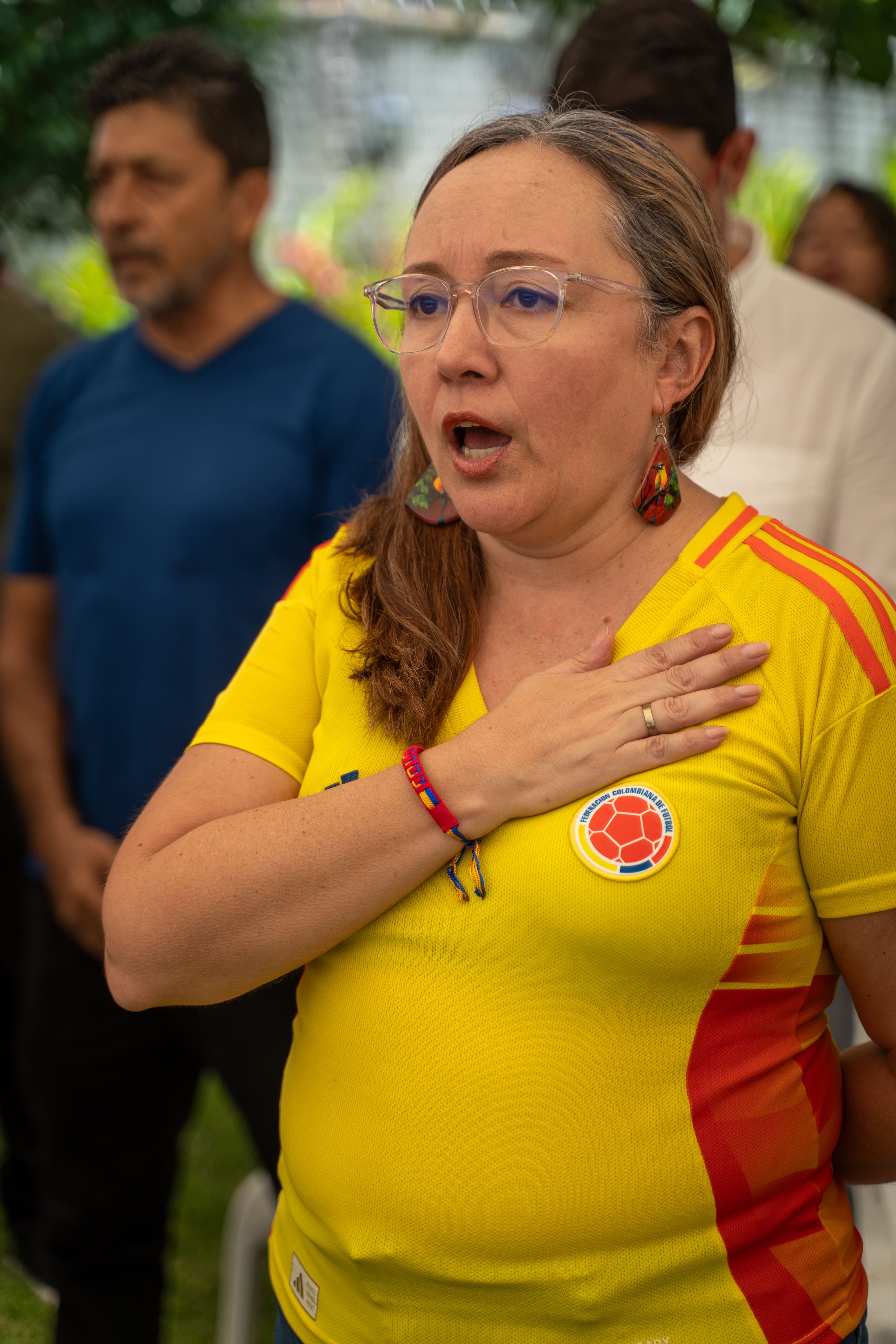 Así celebraron los colombianos en El Salvador la Independencia de Colombia
