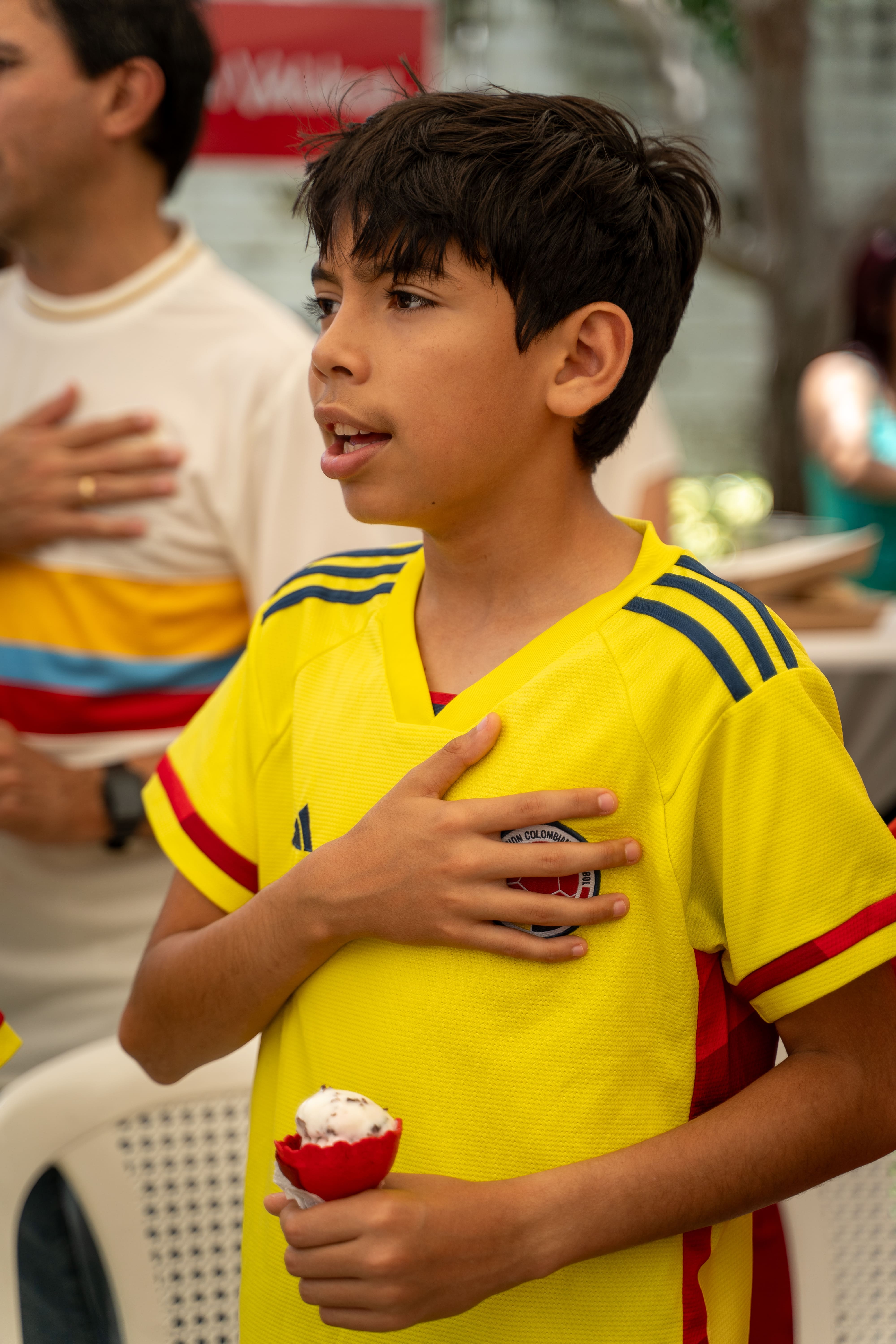 Así celebraron los colombianos en El Salvador la Independencia de Colombia