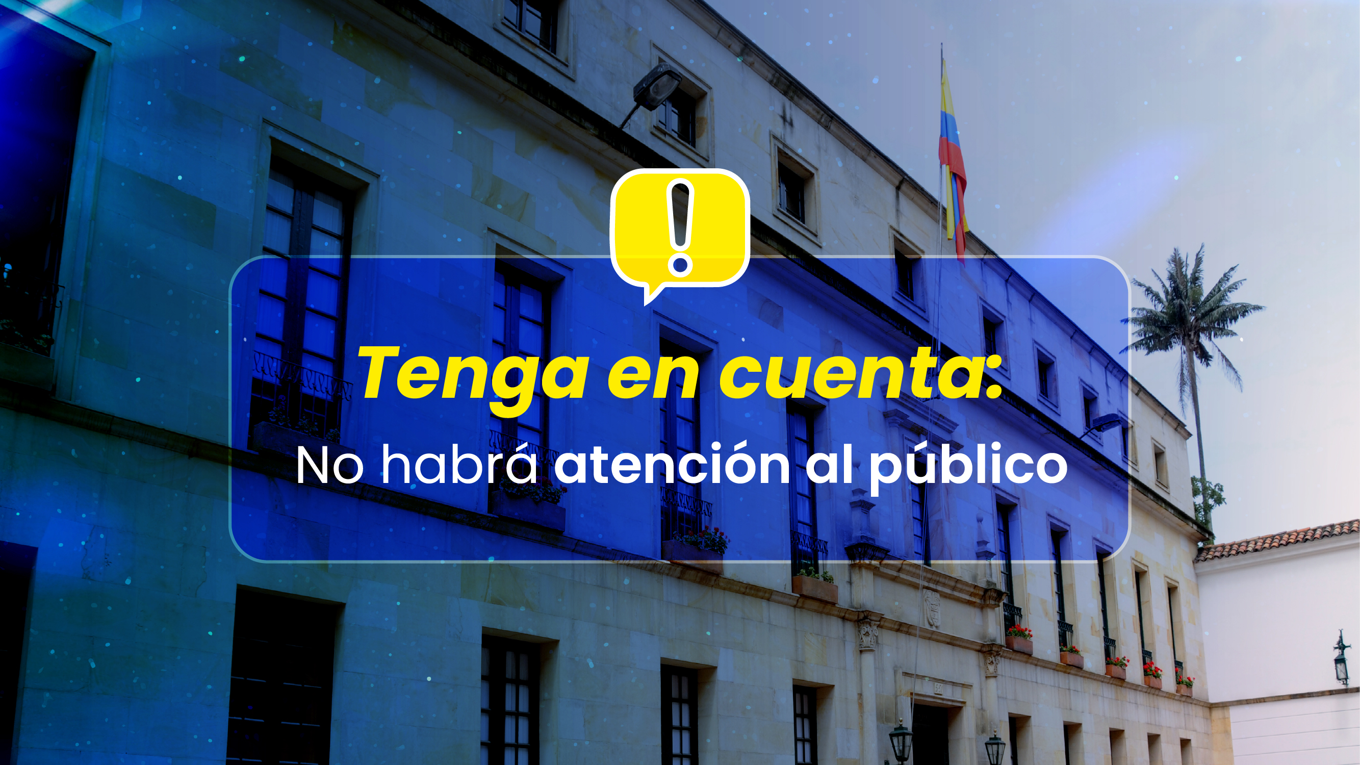 Embajada de Colombia en El Salvado y su sección consular no tendrán atención al público 2 y 3 de abril de 2025