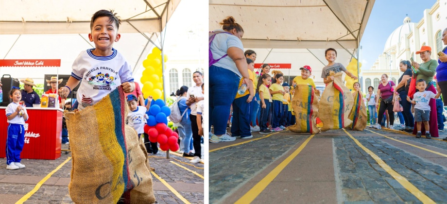 Stand de Colombia en el Día Internacional del Juego