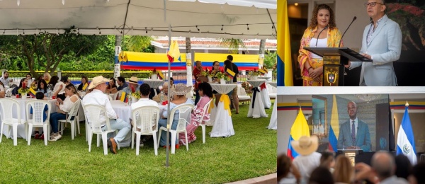 Embajada de Colombia en el Salvador compartió diferentes actividades con la comunidad de connacionales
