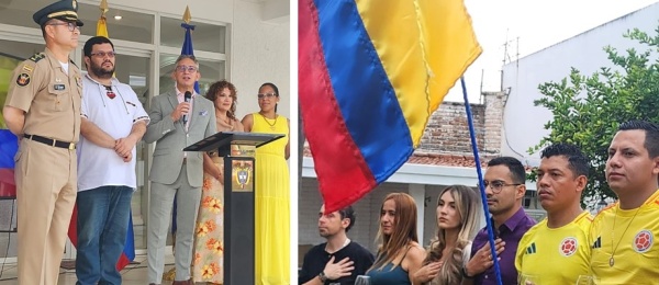 Embajada de puertas abiertas en El Salvador para conmemorar el día del migrante colombiano