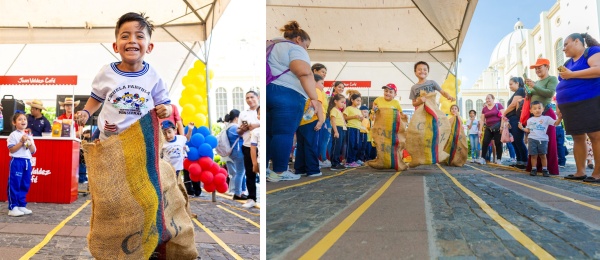 Stand de Colombia en el Día Internacional del Juego